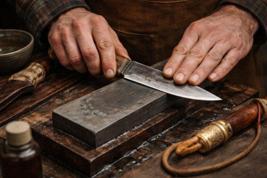 Affuter couteau 